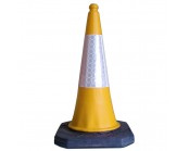 750mm Road Cone Yellow